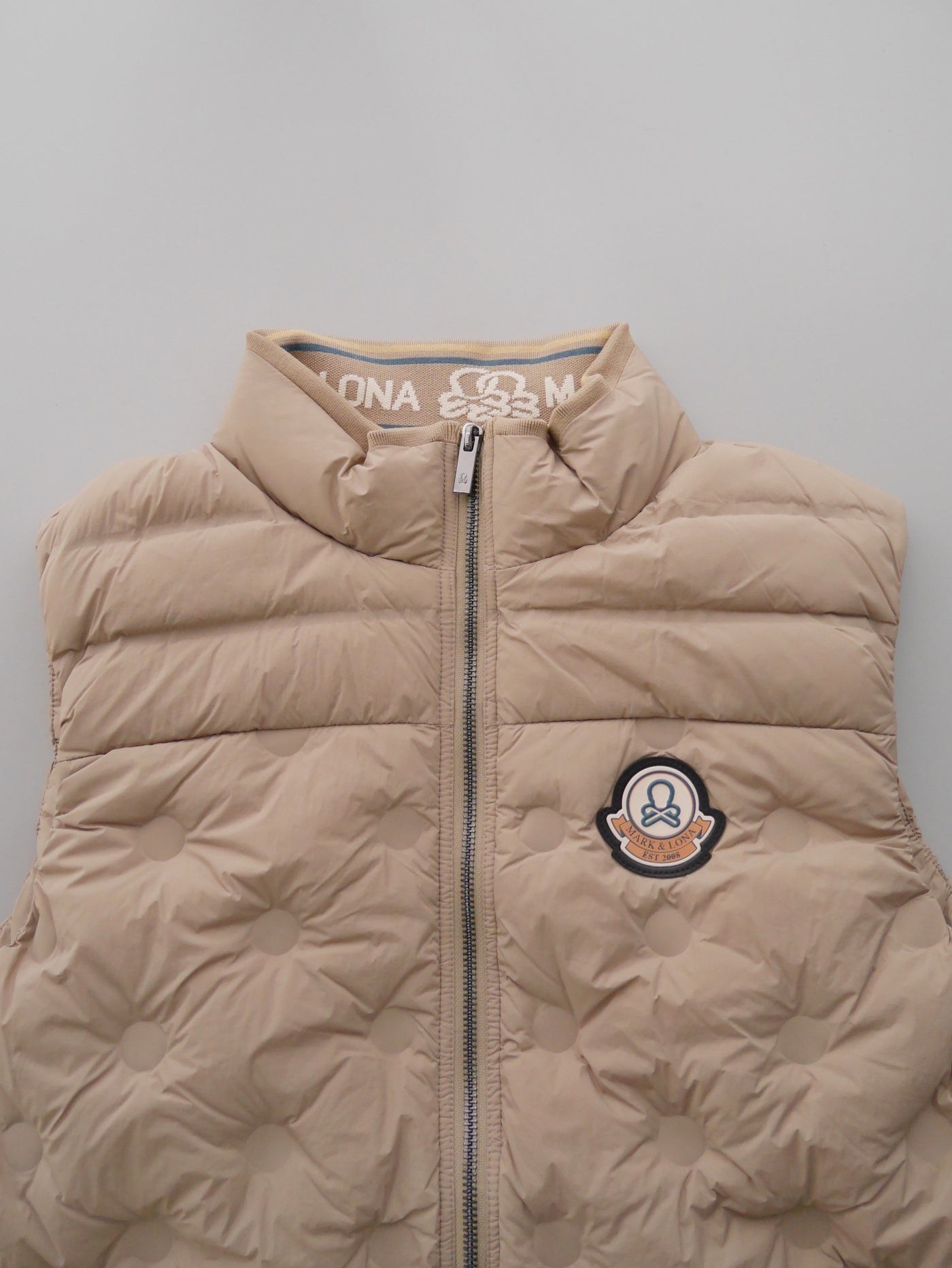 Synk Seamless Down Vest   | MEN / KHAKI