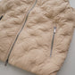Synk Seamless Down Vest   | MEN / KHAKI