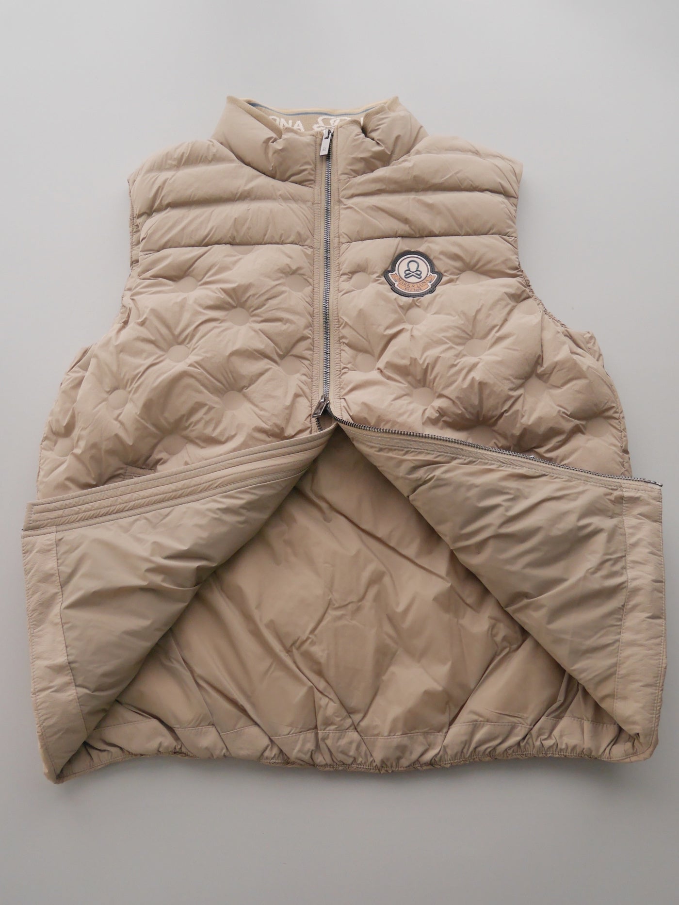 Synk Seamless Down Vest   | MEN / KHAKI