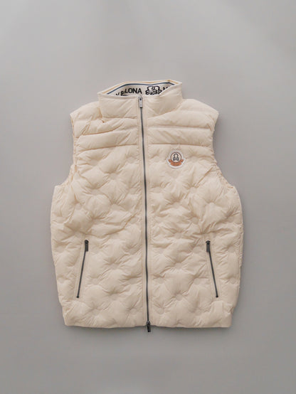 Synk Seamless Down Vest   | MEN / OFF.WHITE