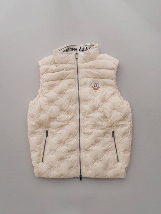 Synk Seamless Down Vest   | MEN / OFF.WHITE