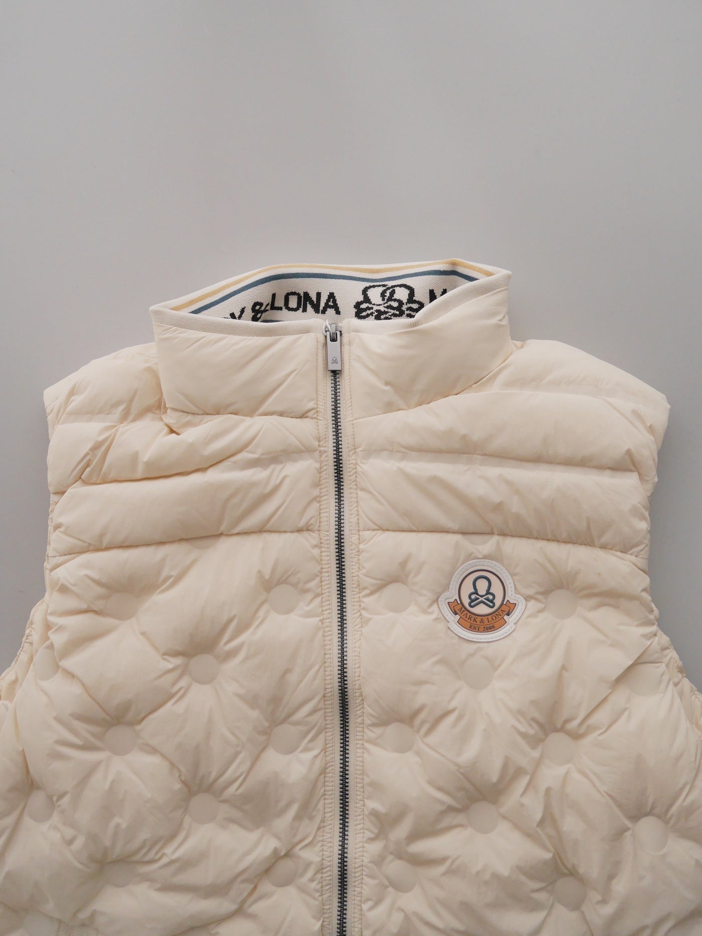 Synk Seamless Down Vest   | MEN / OFF.WHITE