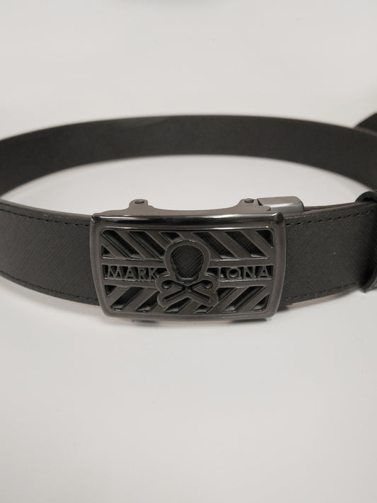 Hollow Skull Adjust Leather Belt | MEN and WOMEN / BLACK