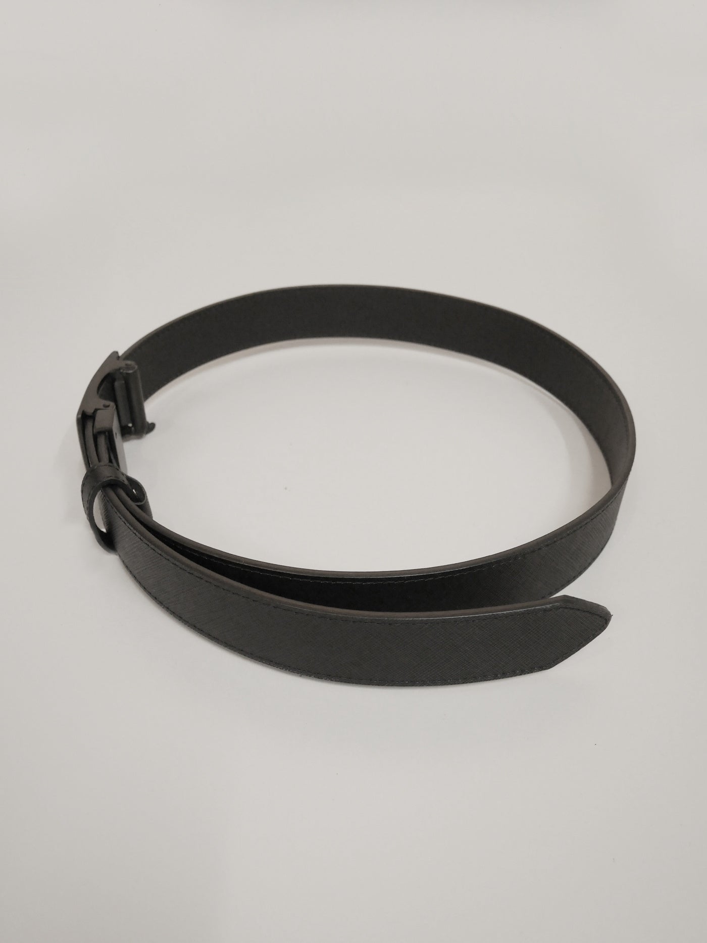 Hollow Skull Adjust Leather Belt | MEN and WOMEN / BLACK