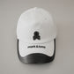 Gauge Crystal Icon Cap | MEN and WOMEN / WHITE