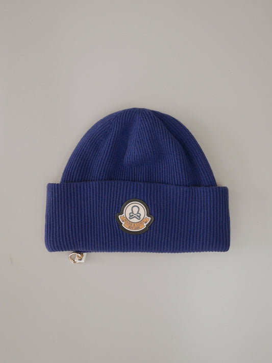 Ever Whole Garment Merino Beanie | MEN and WOMEN / BLUE