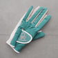 Vibrant Bicolor Suede Gloves[Pair] | WOMEN / BLUE