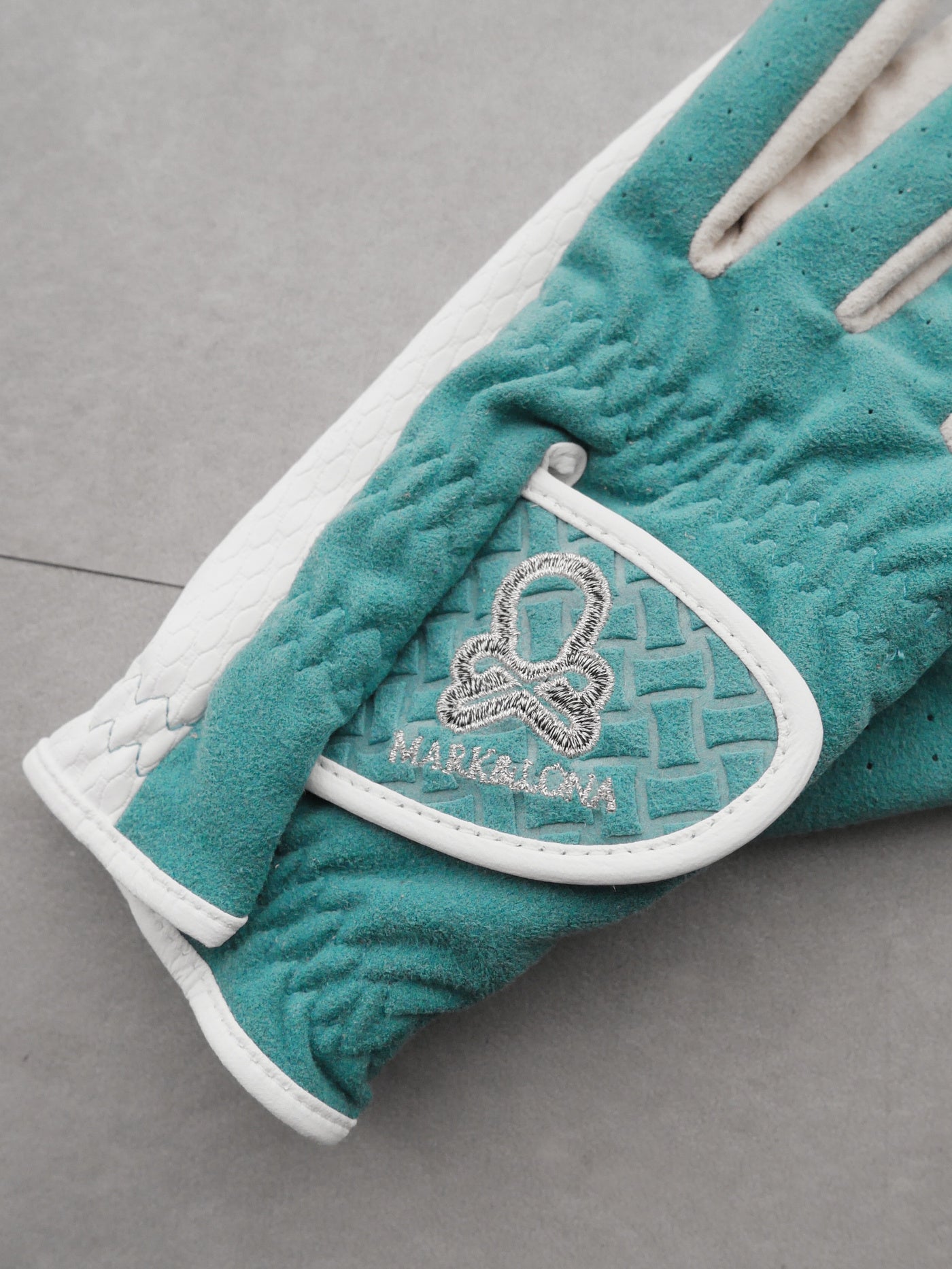 Vibrant Bicolor Suede Gloves[Pair] | WOMEN / BLUE – ADVANTAGE