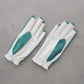Vibrant Bicolor Suede Gloves[Pair] | WOMEN / BLUE