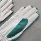 Vibrant Bicolor Suede Gloves[Pair] | WOMEN / BLUE