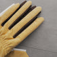 Vibrant Bicolor Suede Gloves[Pair] | WOMEN / YELLOW