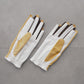 Vibrant Bicolor Suede Gloves[Pair] | WOMEN / YELLOW