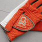 Vibrant Bicolor Suede Gloves[Pair] | WOMEN / ORANGE