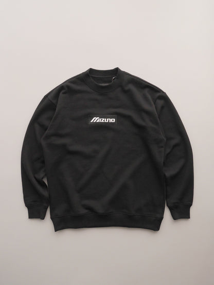 MIZUNO M Logo  Crew Sweat (BLACK)