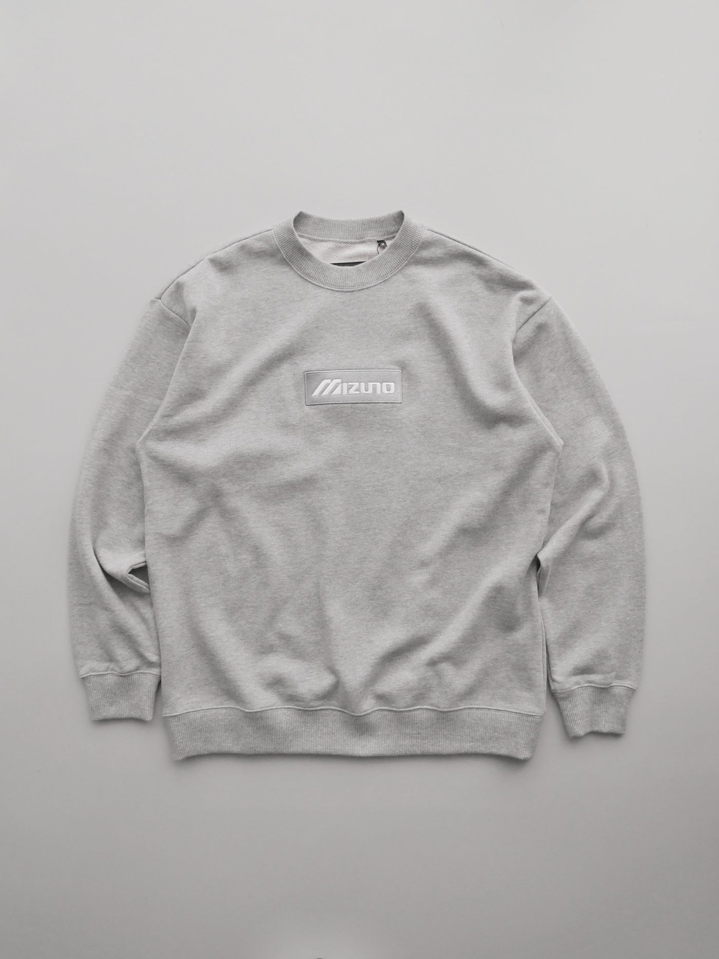 MIZUNO M Logo  Crew Sweat (GREY)