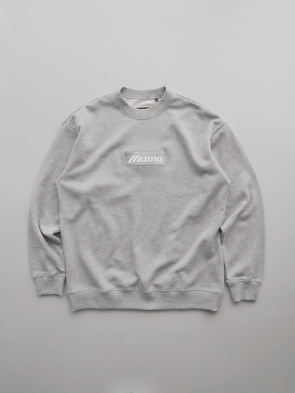 MIZUNO M Logo  Crew Sweat (GREY)