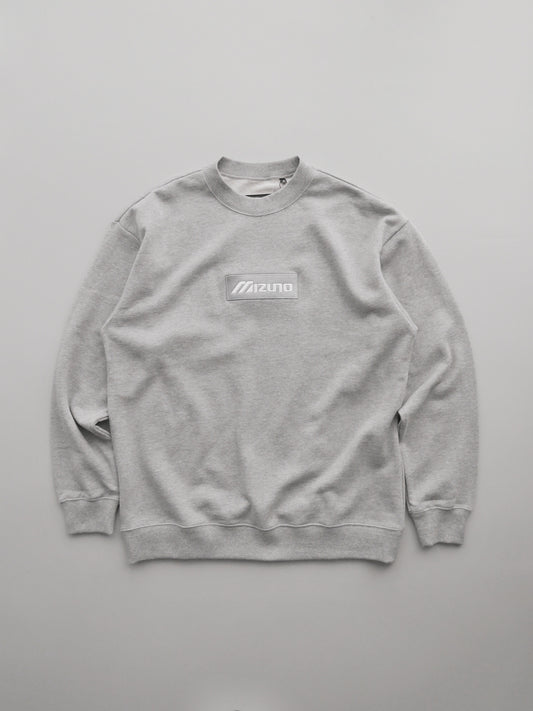 MIZUNO M Logo  Crew Sweat (GREY)