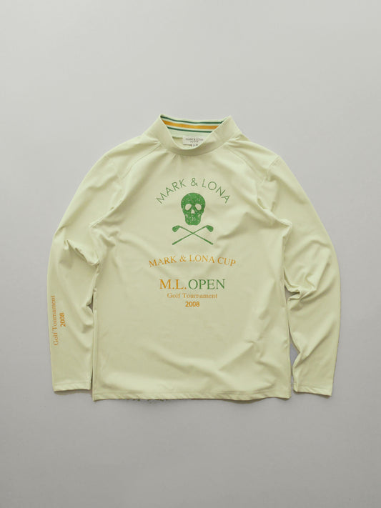 Conquest Performance Mock Neck | MEN / LIME