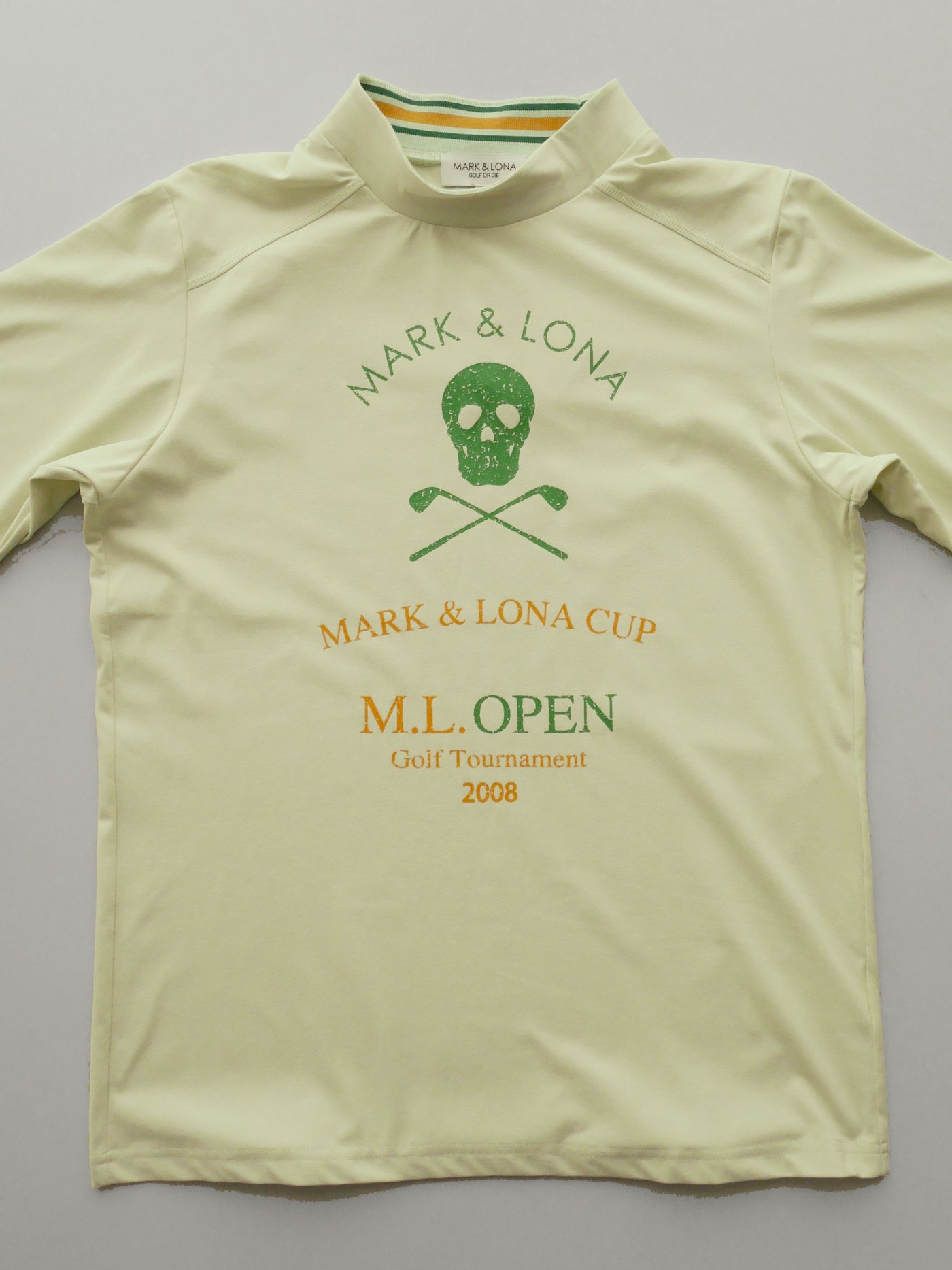 Conquest Performance Mock Neck | MEN / LIME