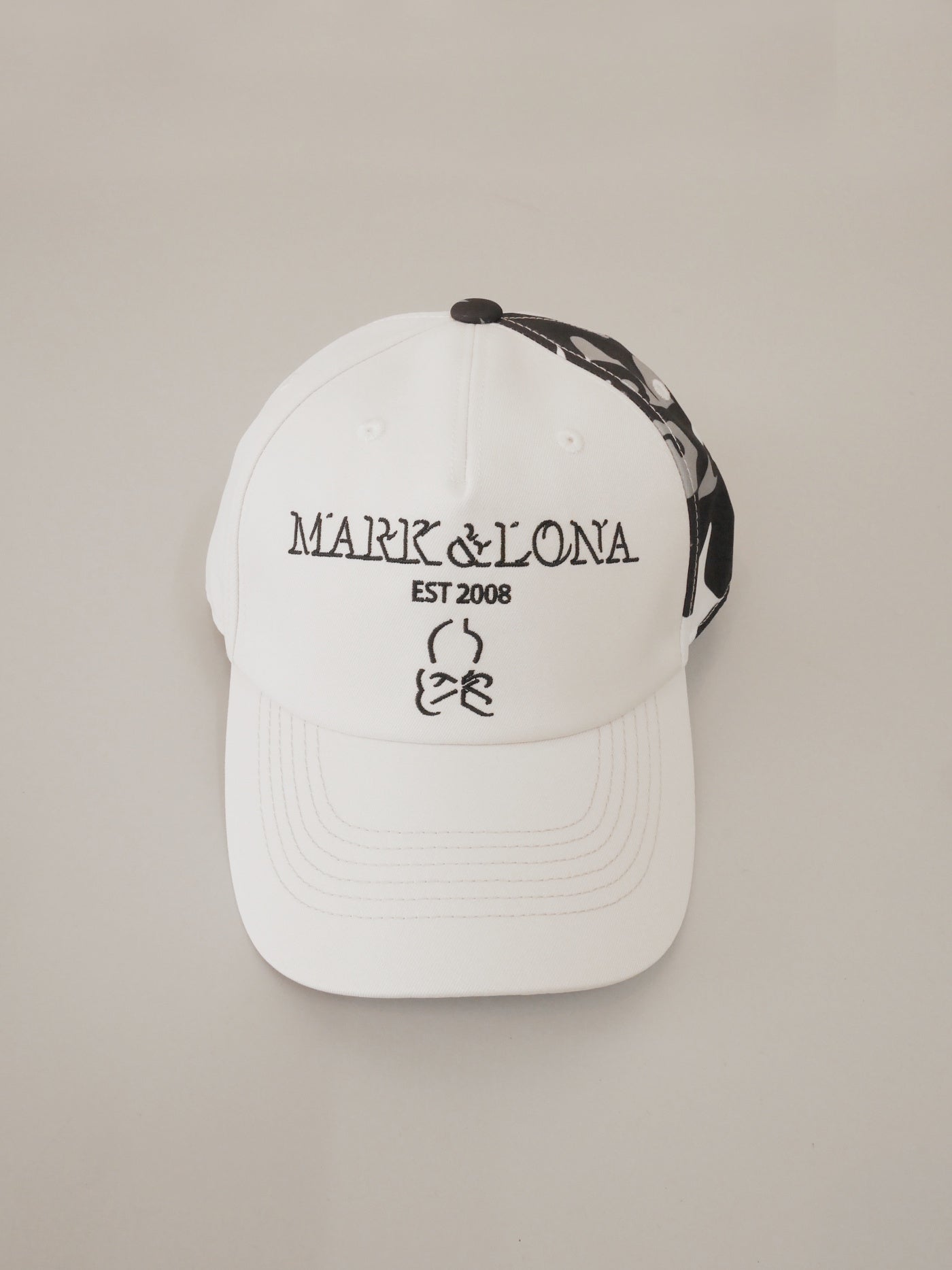 Gauge Camo Panel Cap  | MEN and WOMEN / IVORY
