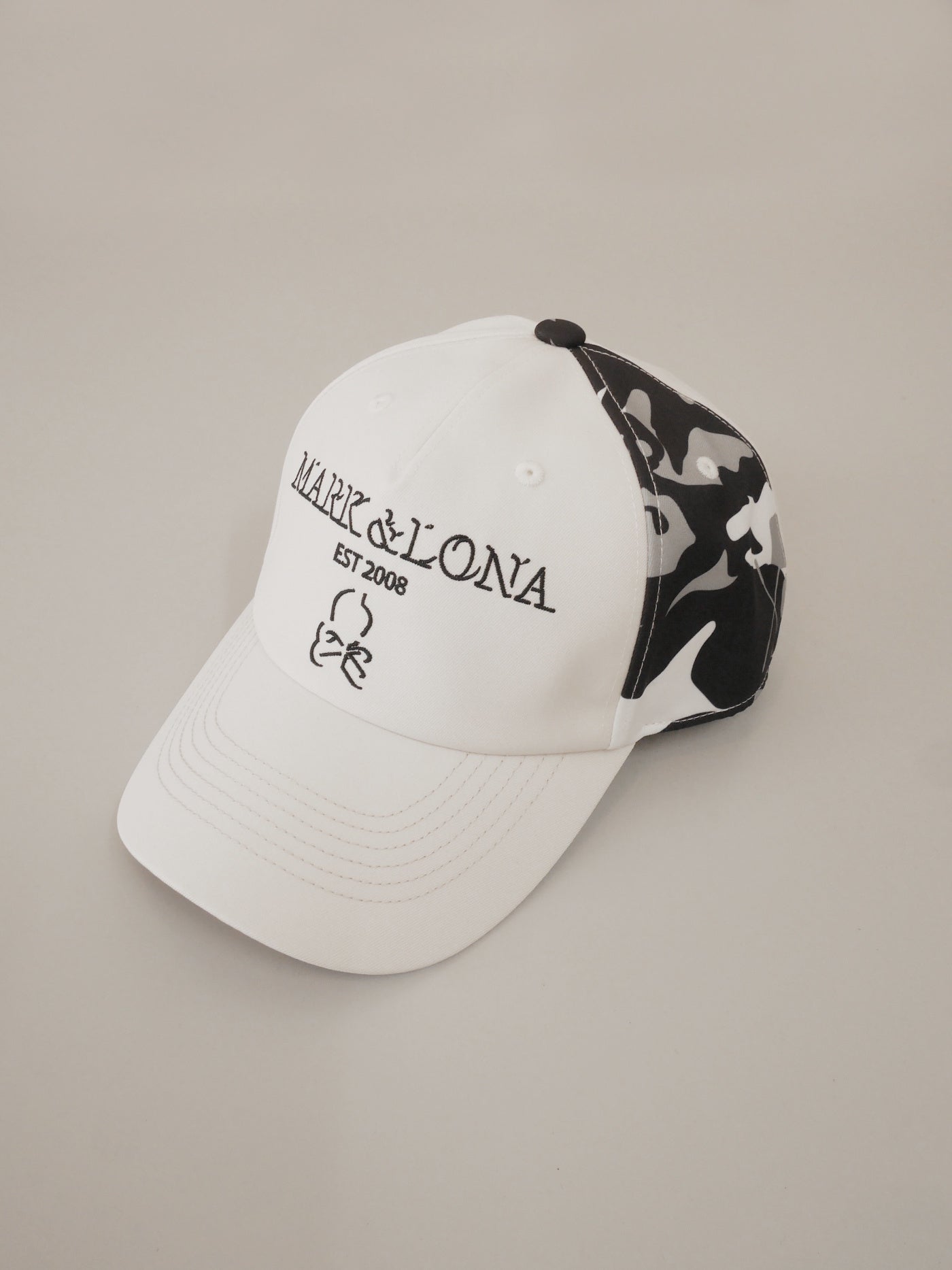 Gauge Camo Panel Cap  | MEN and WOMEN / IVORY