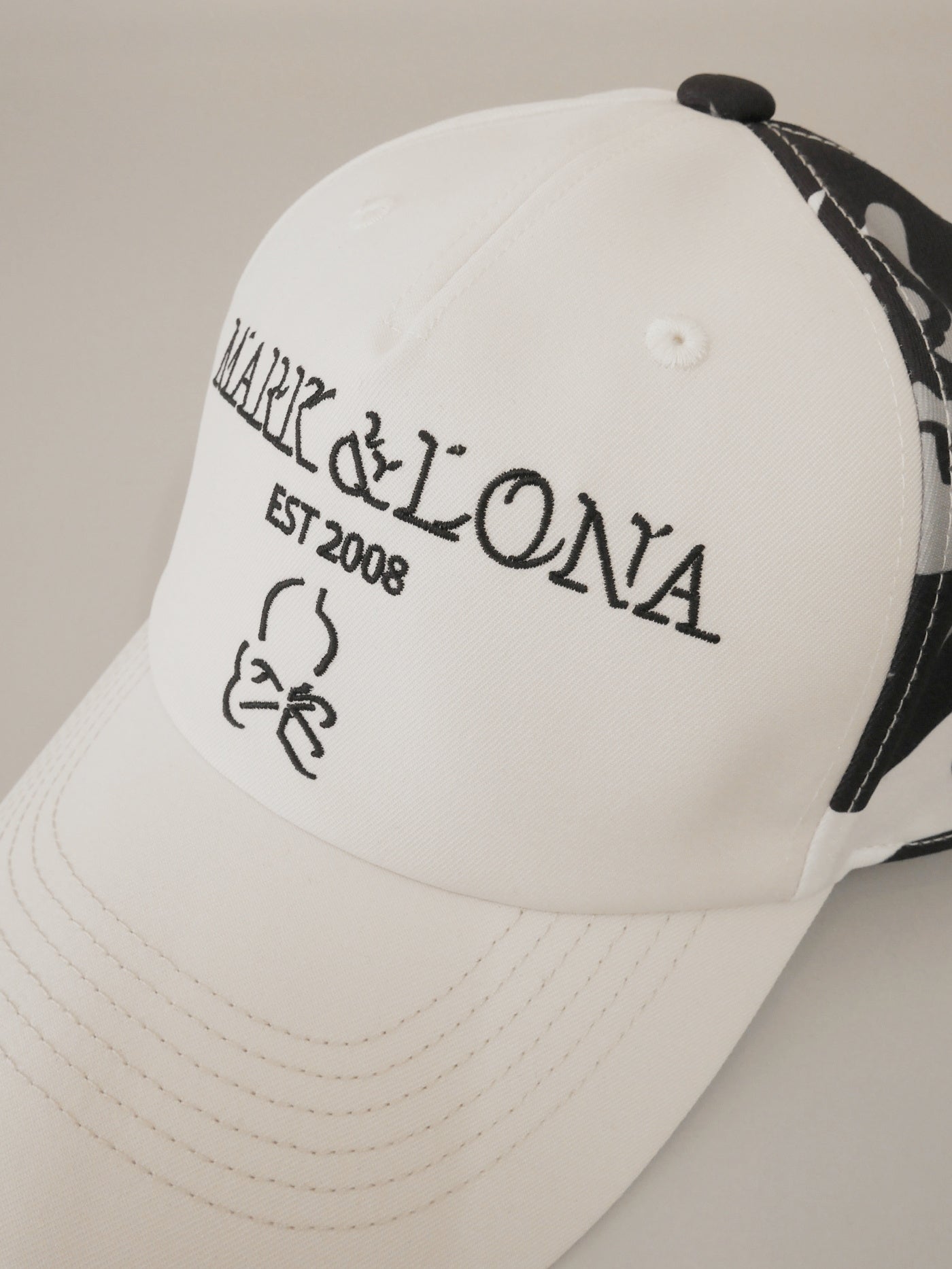Gauge Camo Panel Cap  | MEN and WOMEN / IVORY