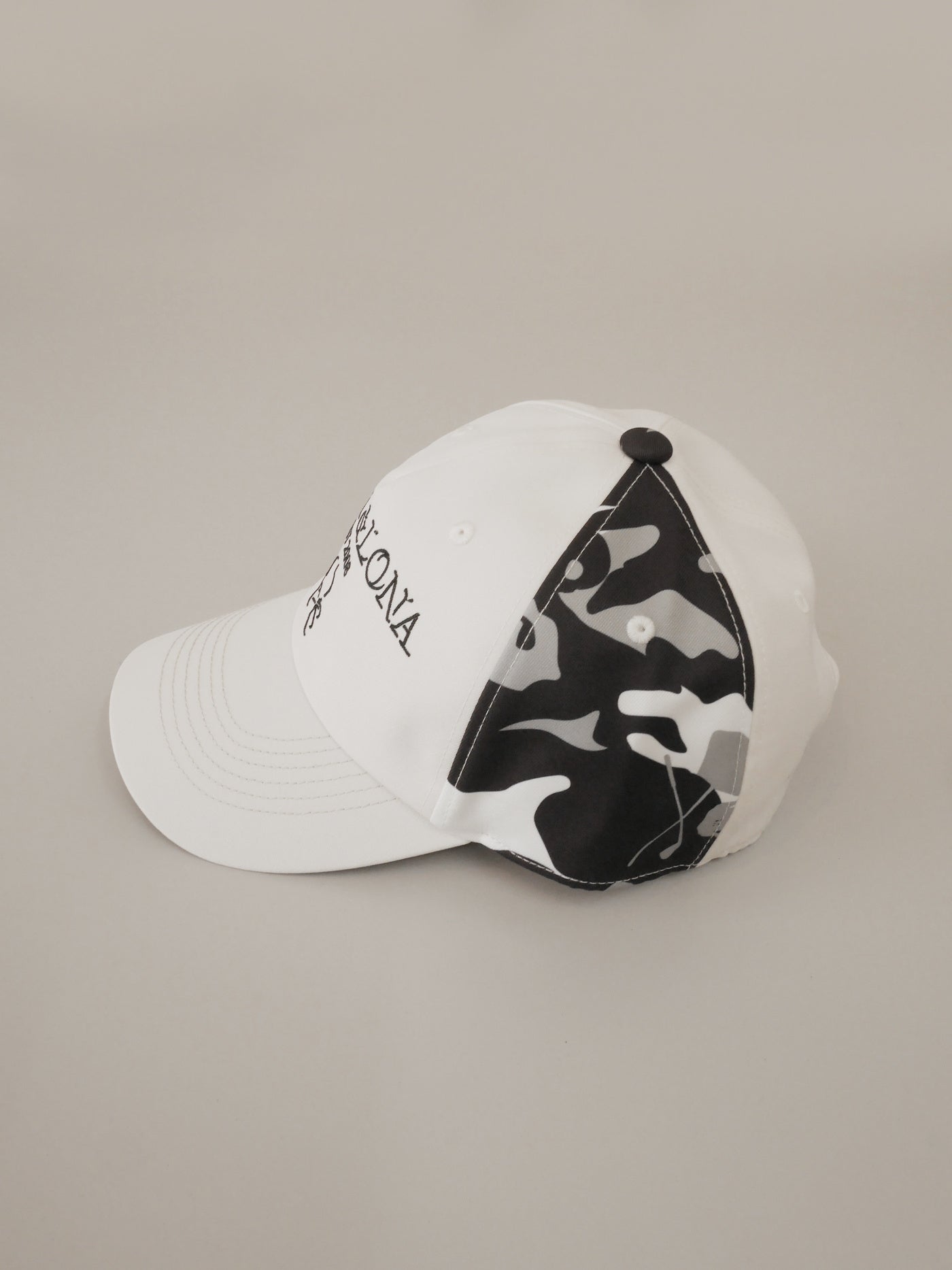 Gauge Camo Panel Cap  | MEN and WOMEN / IVORY