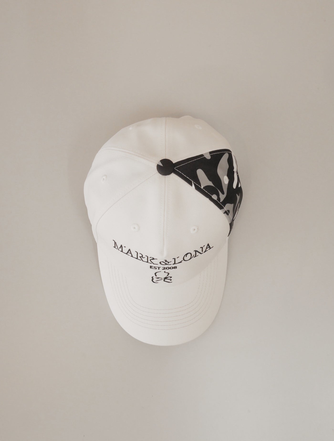 Gauge Camo Panel Cap  | MEN and WOMEN / IVORY