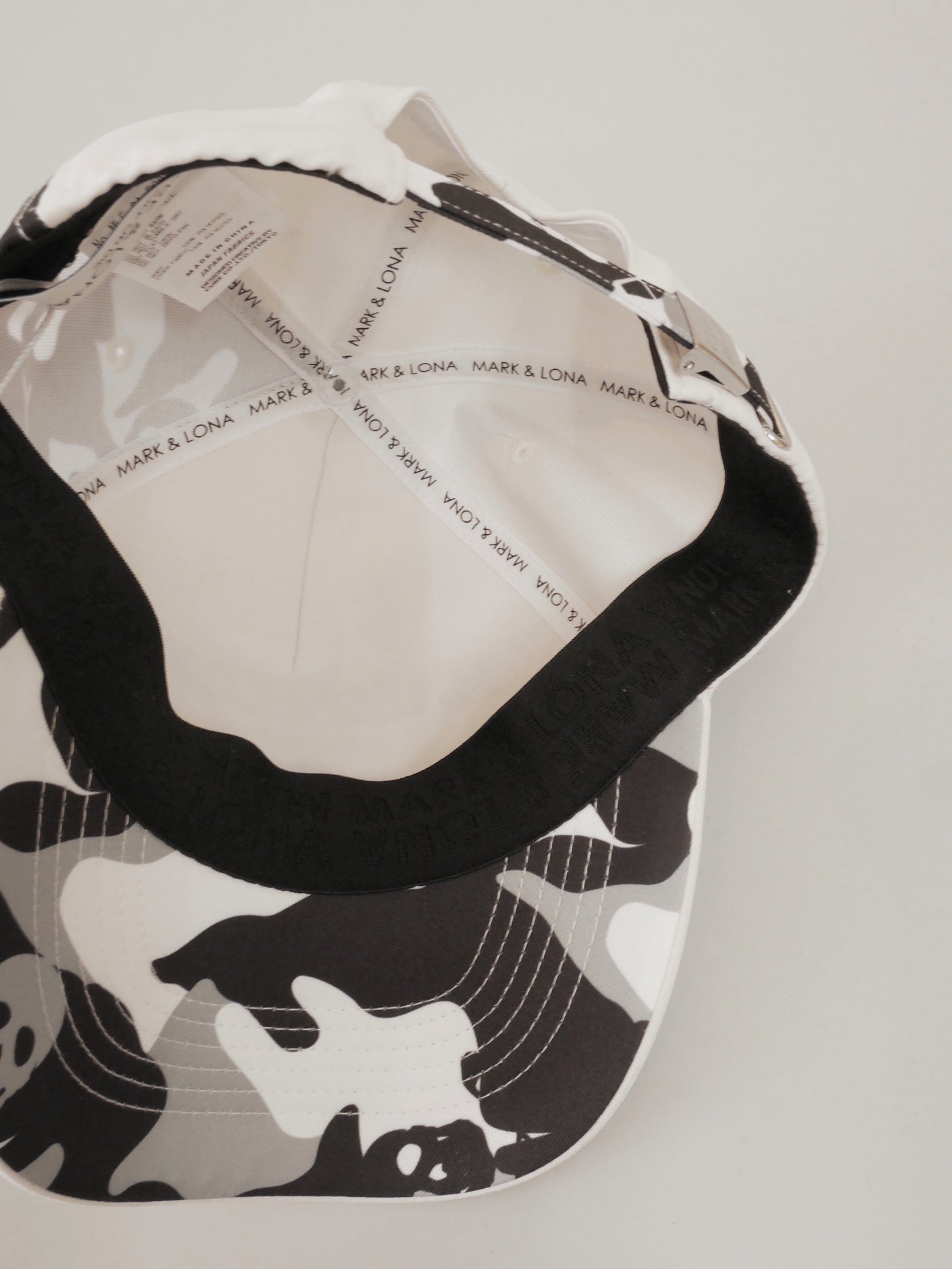 Gauge Camo Panel Cap  | MEN and WOMEN / IVORY