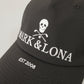 Iron Skull Crystal Accent Cap | MEN and WOMEN / BLACK