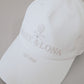 Iron Skull Crystal Accent Cap | MEN and WOMEN / WHITE