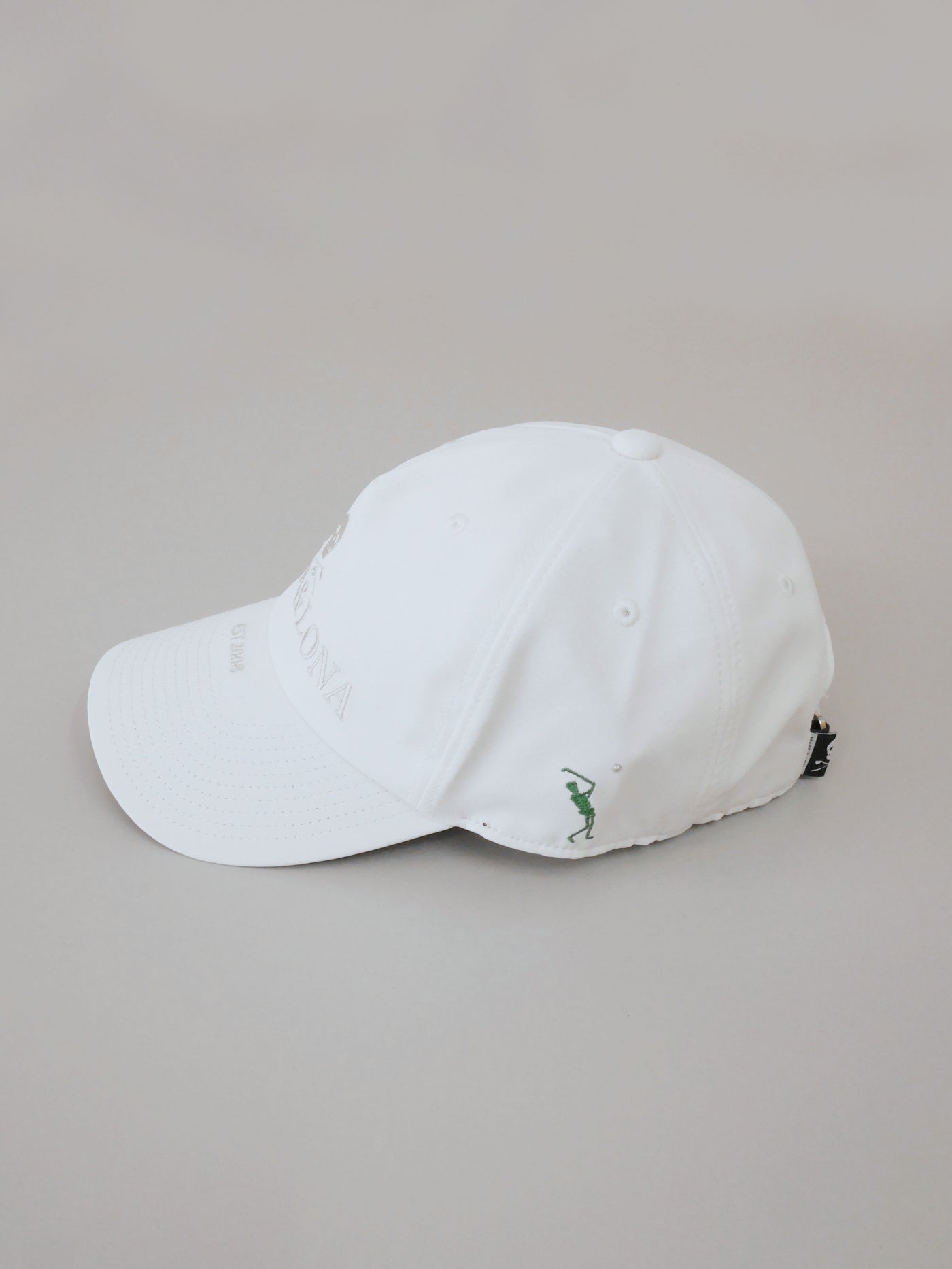 Iron Skull Crystal Accent Cap | MEN and WOMEN / WHITE