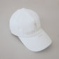 Iron Skull Crystal Accent Cap | MEN and WOMEN / WHITE