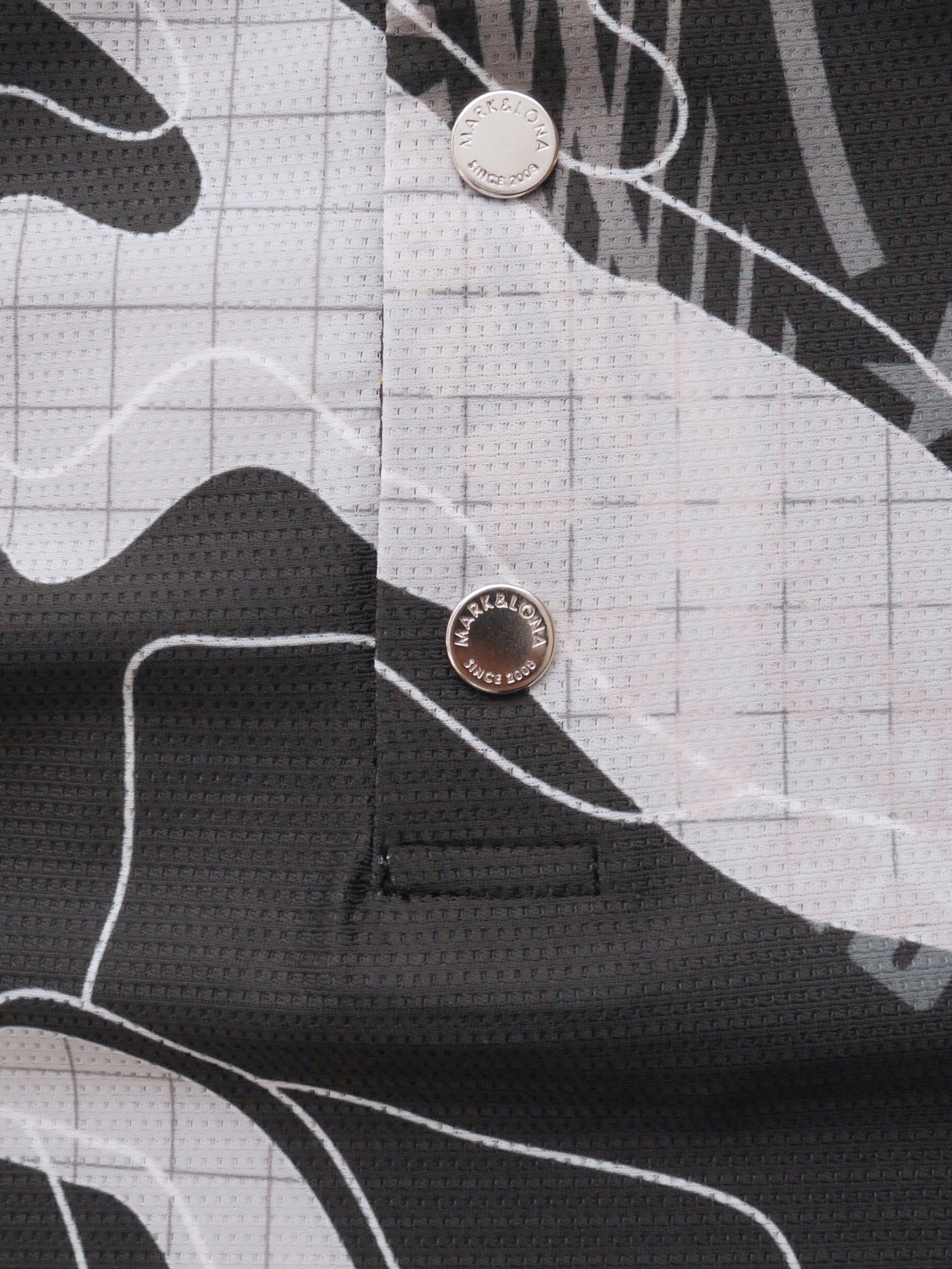 Axon Camo Mesh Performance Polo | MEN / BLACK