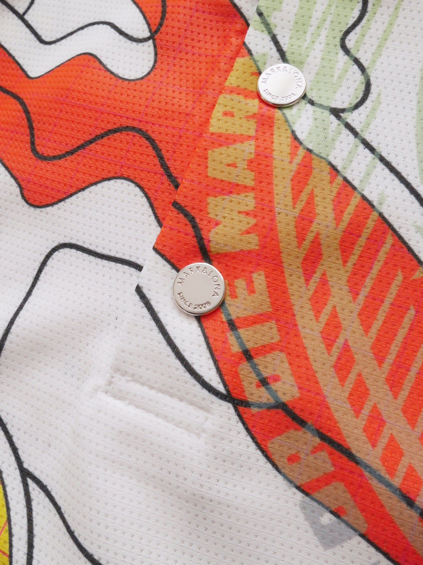 Axon Camo Mesh Performance Polo | MEN / WHITE