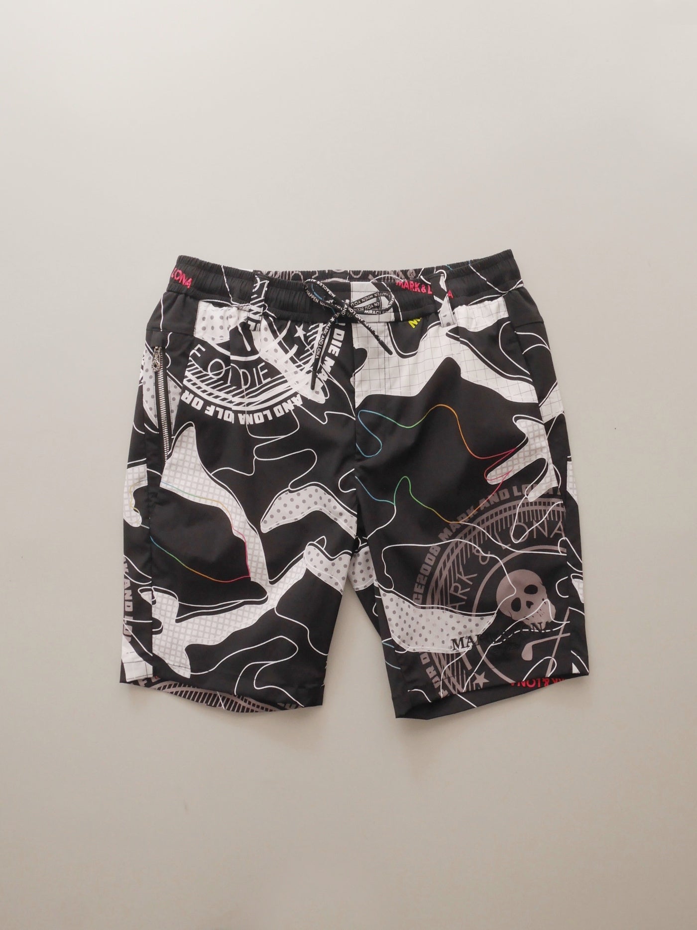 Axon Camo Performance Shorts | MEN / BLACK