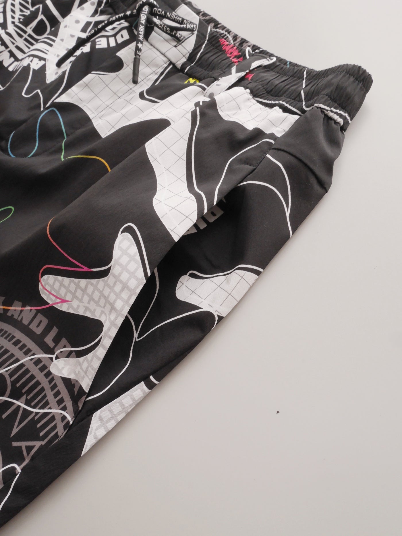 Axon Camo Performance Shorts | MEN / BLACK