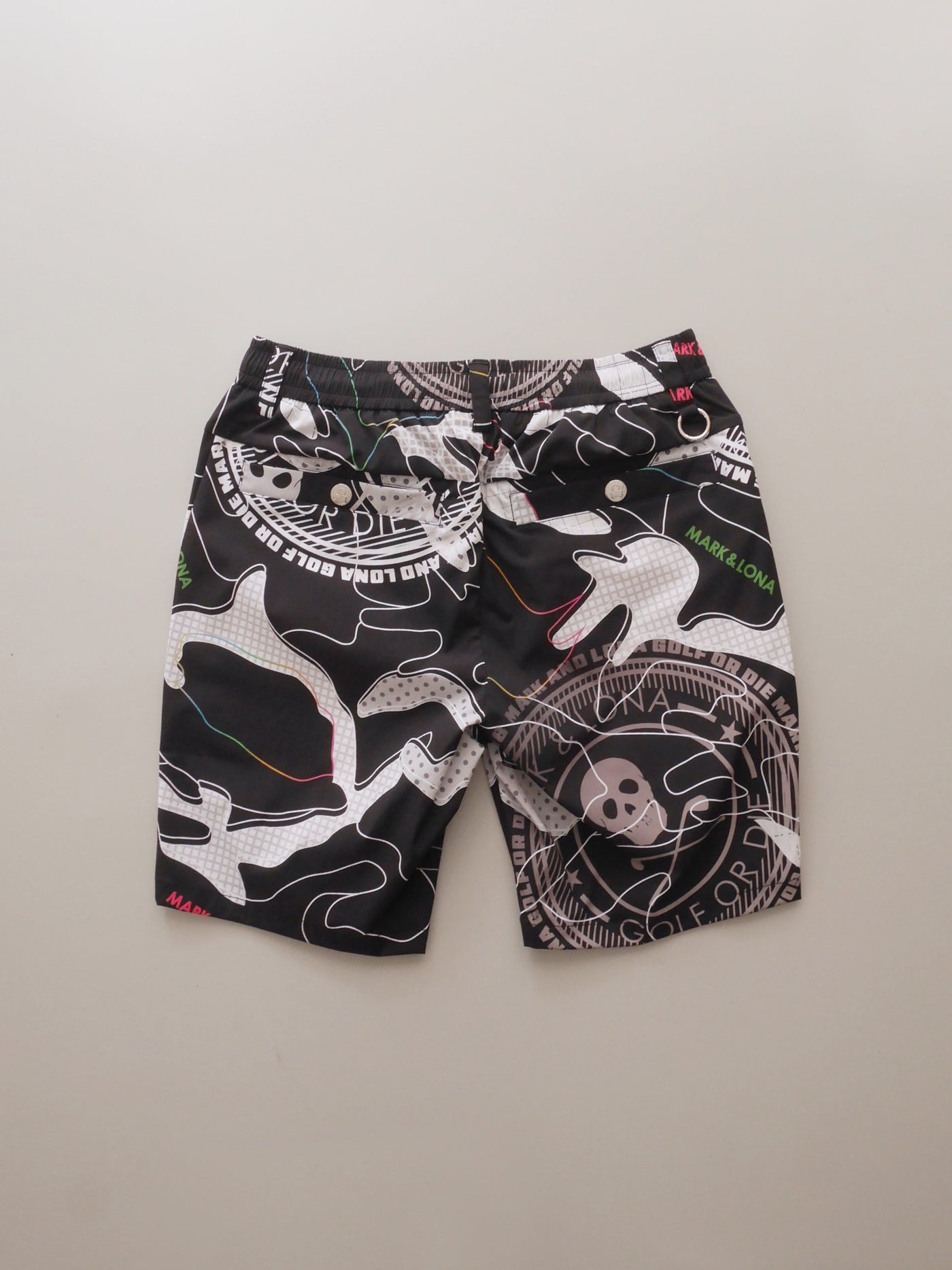 Axon Camo Performance Shorts | MEN / BLACK