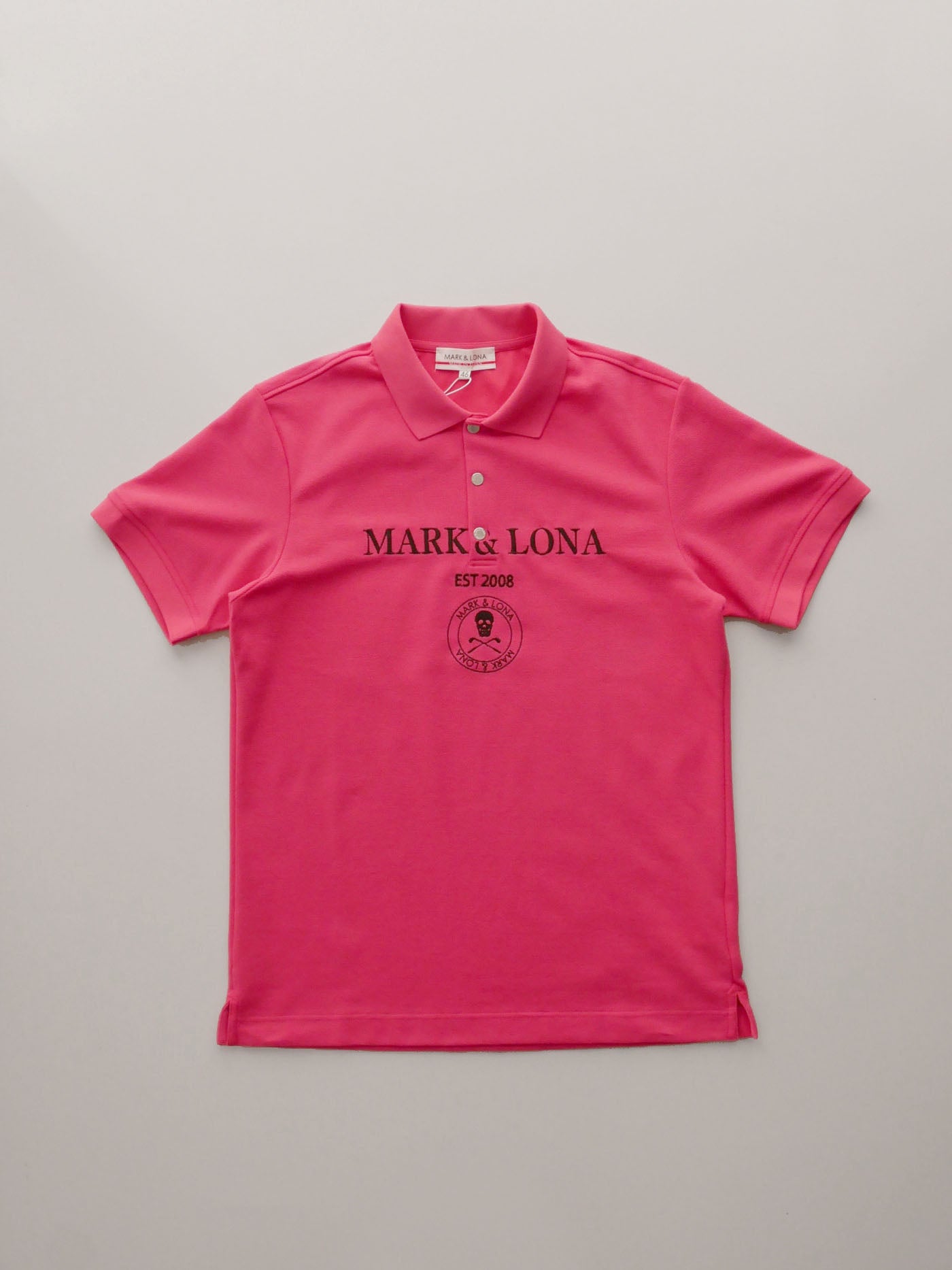 Gauge Camouflage Jacquard Polo | MEN / PINK