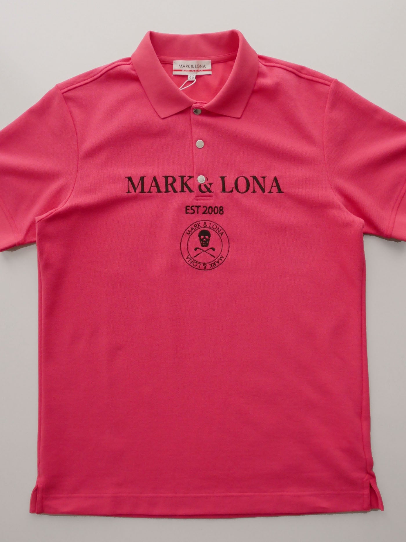 Gauge Camouflage Jacquard Polo | MEN / PINK