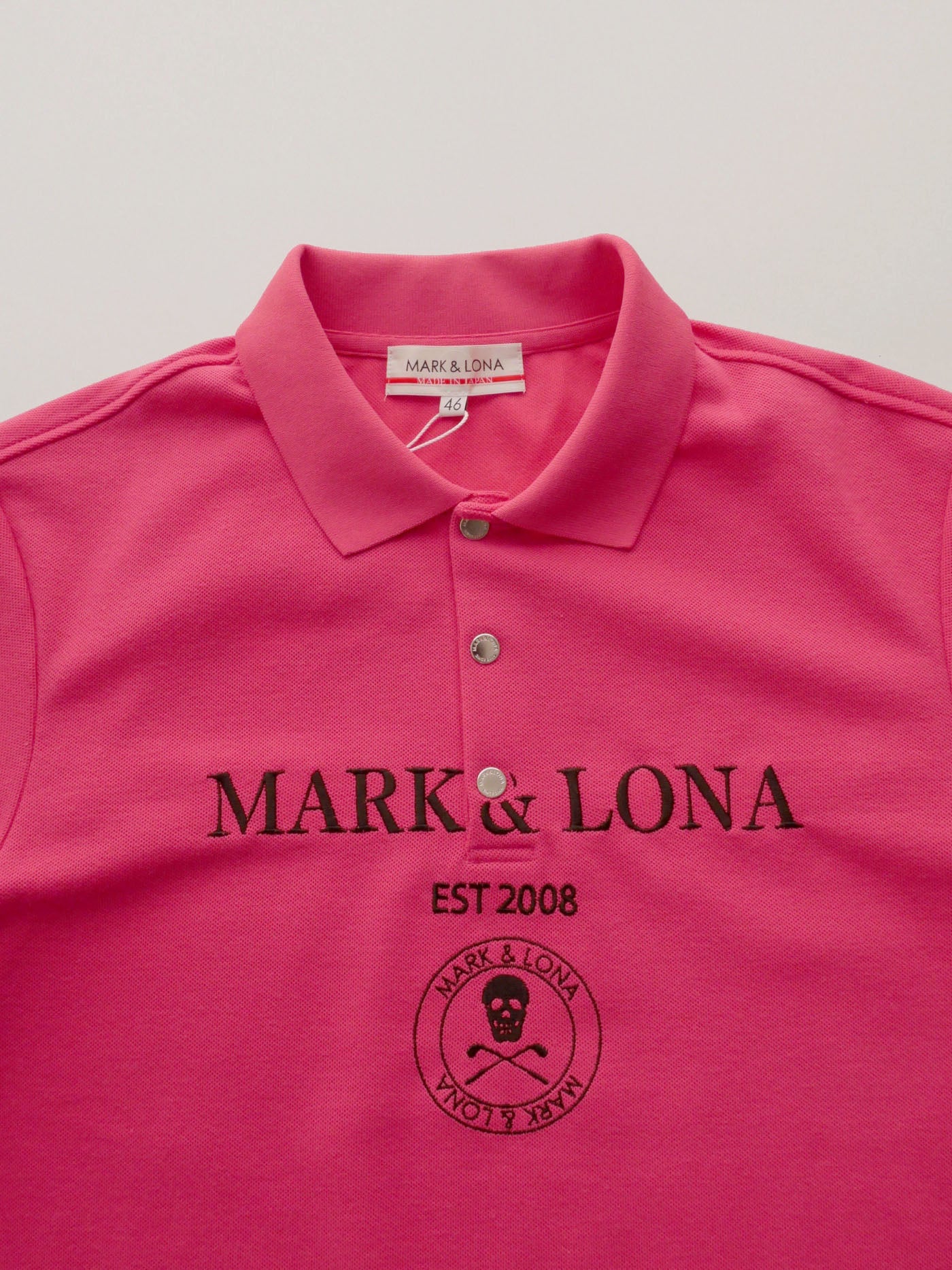 Gauge Camouflage Jacquard Polo | MEN / PINK