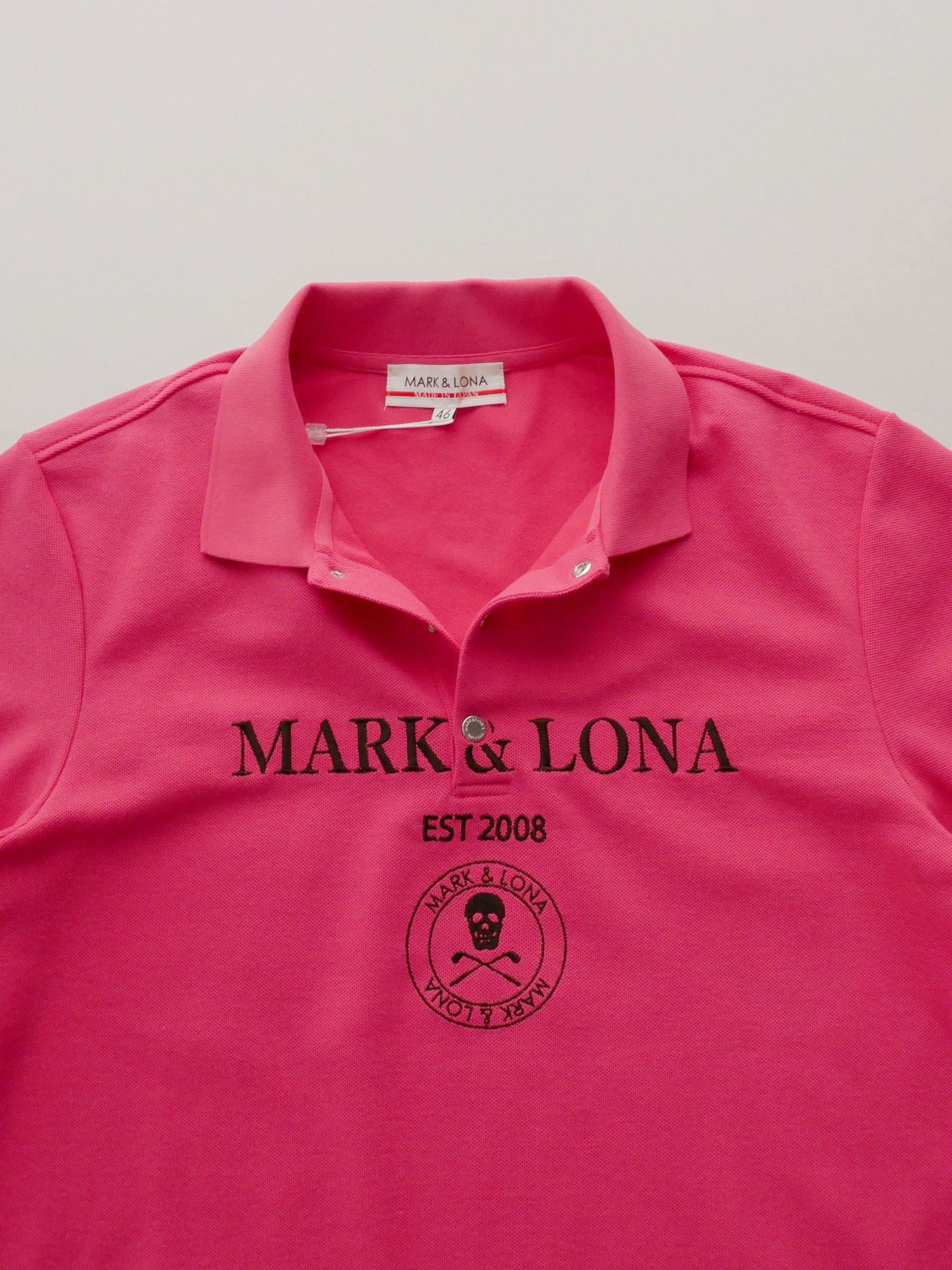 Gauge Camouflage Jacquard Polo | MEN / PINK