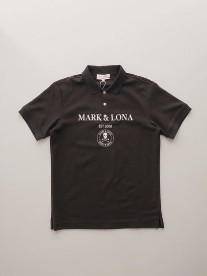 Gauge Camouflage Jacquard Polo | MEN / BLACK