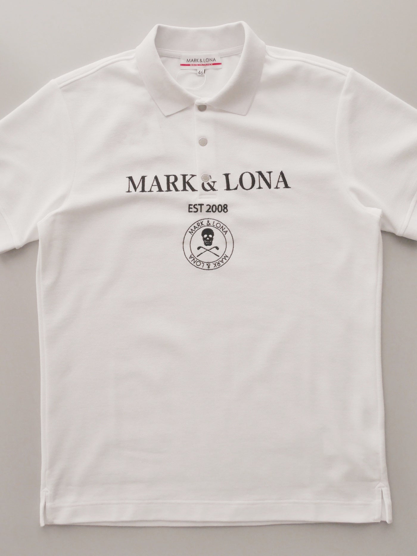 Gauge Camouflage Jacquard Polo | MEN / WHITE