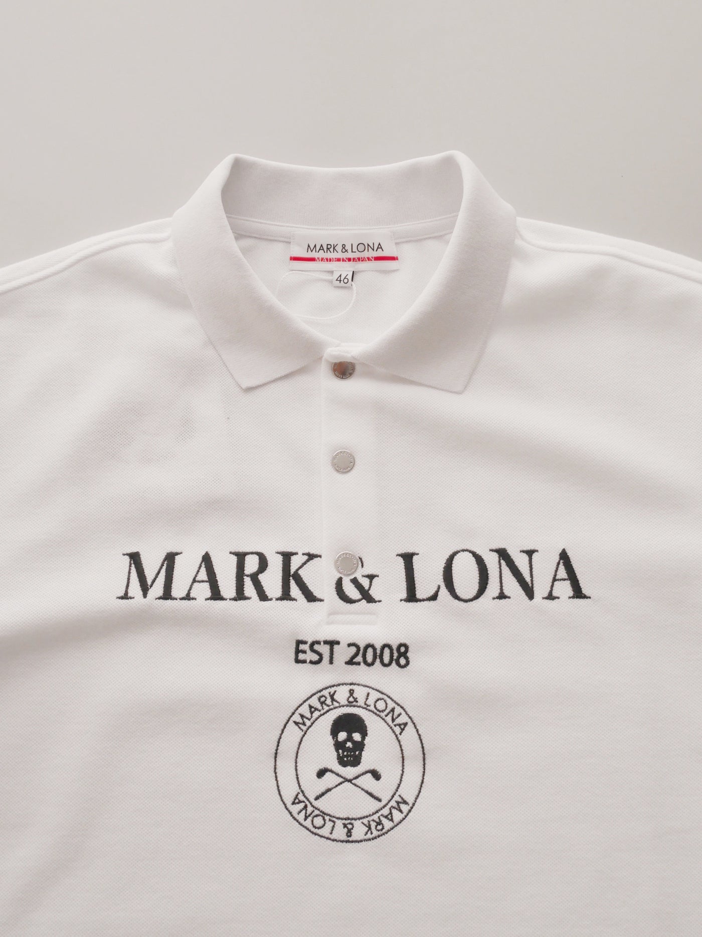 Gauge Camouflage Jacquard Polo | MEN / WHITE