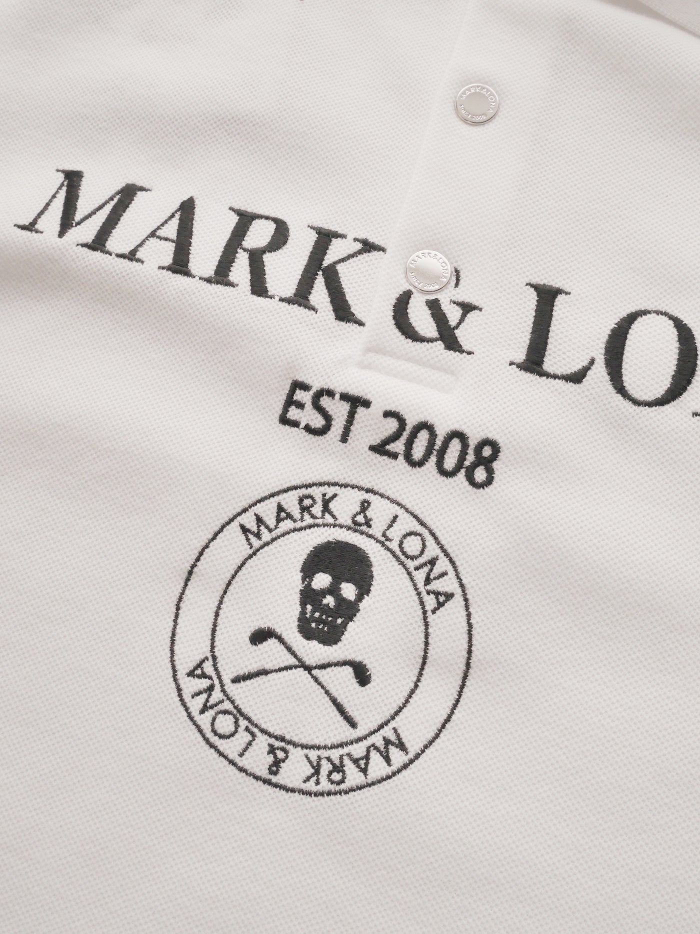 Gauge Camouflage Jacquard Polo | MEN / WHITE