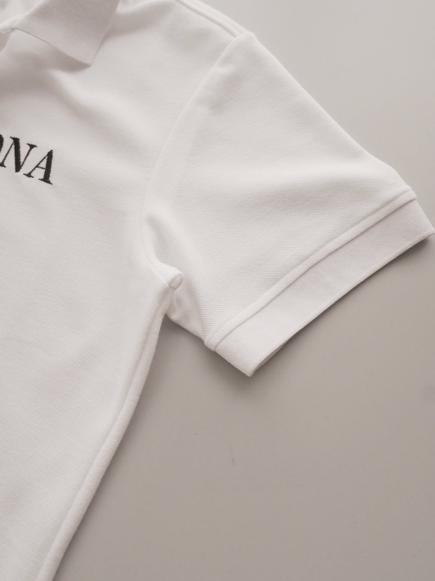 Gauge Camouflage Jacquard Polo | MEN / WHITE