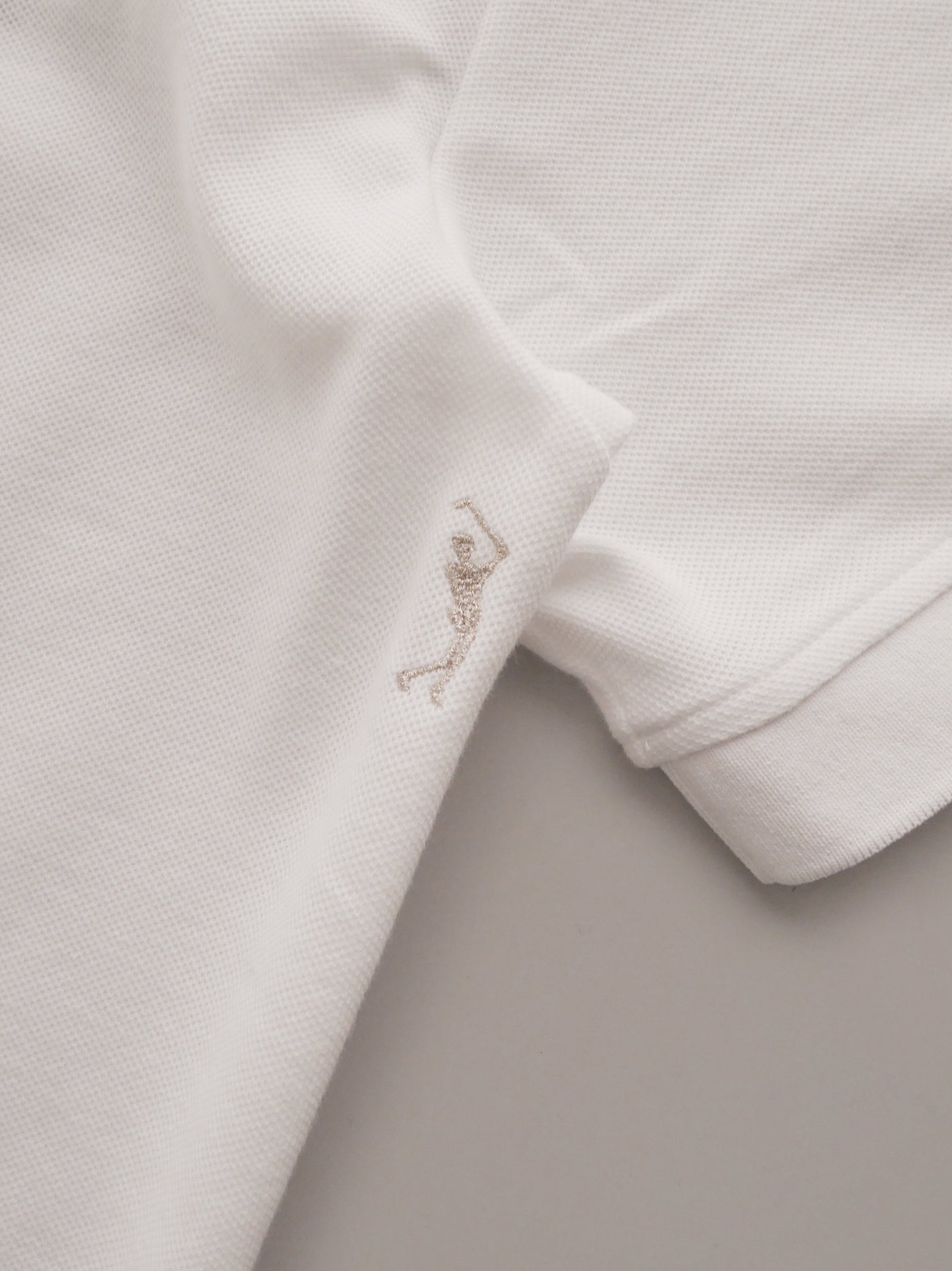 Gauge Camouflage Jacquard Polo | MEN / WHITE