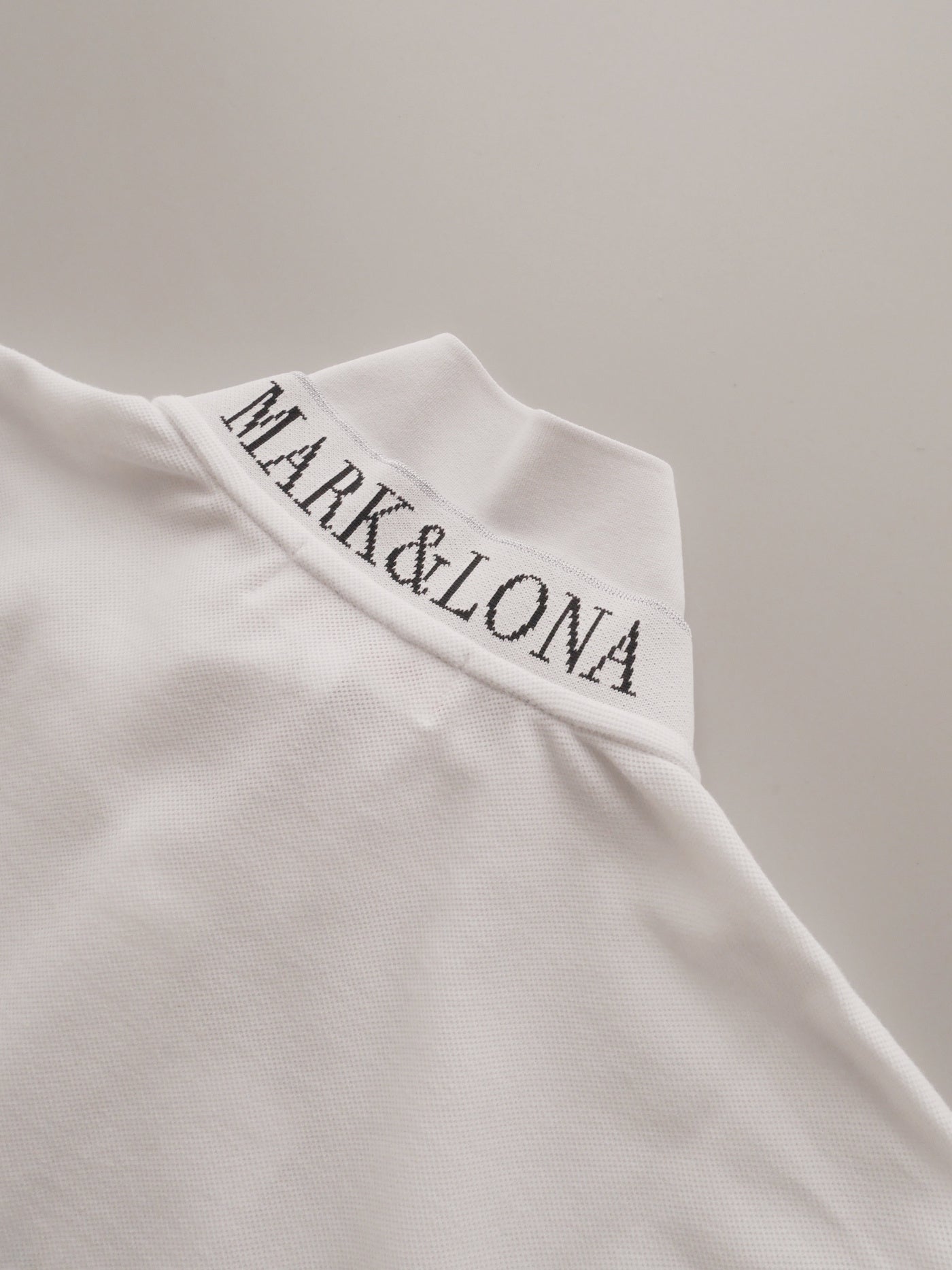 Gauge Camouflage Jacquard Polo | MEN / WHITE