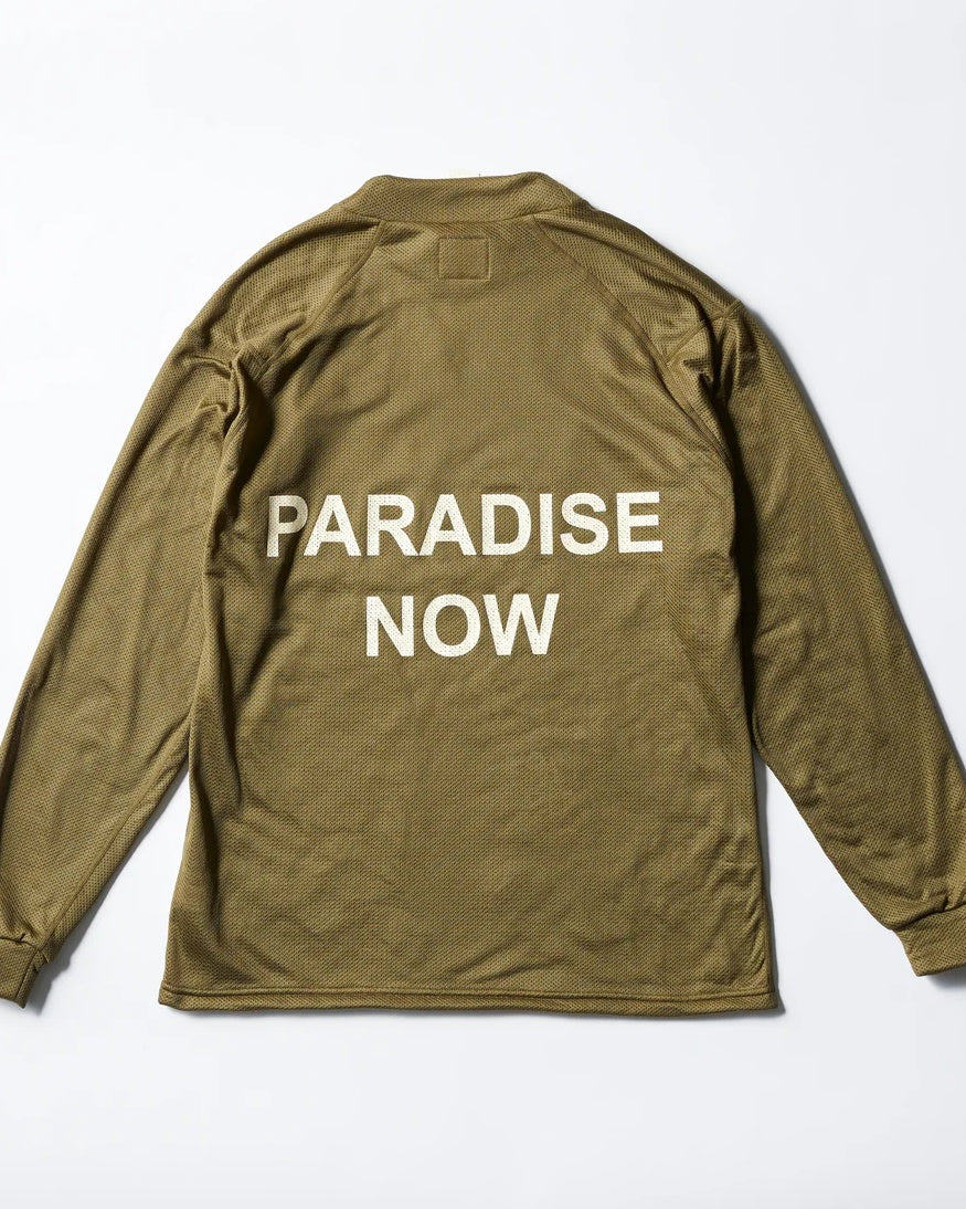 ［サルベージパブリックコレパ］プカオクタモックネックL/S（PARADISE NOW）/ OLIVE